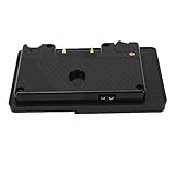 Placa de conversión S GP A: con esta placa de conversión, puede montar fácilmente baterías de montaje en V en placas de batería de montaje en V con una interfaz D Tap estándar, lo que simplifica la gestión de diferentes tipos de interfaz.