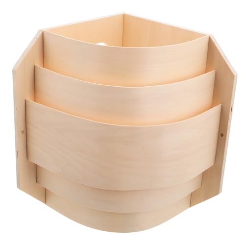 CLISPEED Protector para Lámpara de Sauna Resistente Altas Temperaturas Ligera y Translúcida para Iluminación Diseño de Ángulo Recto para Esquinas Fácil Instalación Salas de Sauna