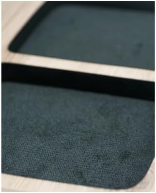 Miniatura 8 de Namore Regalo para hombres, marido, aniversario, cumpleaños, soporte de madera para teléfono, organizador de oficina y mesita de noche, reloj,