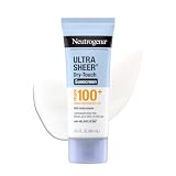 Neutrogena Ultra Sheer Dry Touch Sunscreen Lotion, Max SPF 100+, 3 fl. oz
