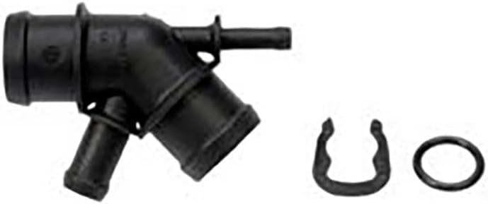 Radiator Coolant Hose Connector for Volkswagen Golf 1999-2004 for Volkswagen Jetta 1999-2004 for Audi TT 2000-2002 for Audi TT Quattro 2000-2002 1 Pcs Replacement 1J0121087A