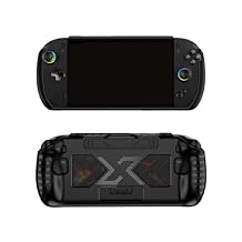 UYRUREL Compatible with OneXPlayer OneXFly Apex Handheld Game Console Soft TPU material, shock-absorbing and anti drop protection soft shell,Black