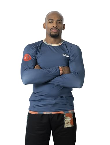 Ronin Shinsei Yugure BJJ Rashguard for Men – Long Sleeve Rash Guard Men