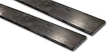NBSHWTY 2er-Pack 1095 Stahl Flachstangen, 12