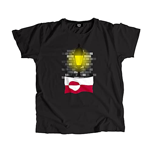 T-shirt Greenland Street Lamp Bricks idéal pour vos sorties urbaines