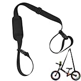 Longueur ajustable : La sangle de transport peut être adaptée individuellement à différentes tailles de vélos, offrant une fixation sûre et facile. Idéale pour draisiennes, vélos pour enfants ou trottinettes, elle simplifie le transport au quotidien