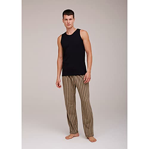 Regata Básica Masculina Slim Em Ribana - Preto M