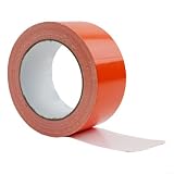 Nastro adesivo per campo da pickleball, impermeabile, adatto per contrassegnare campi da tennis e badminton, nastro sportivo multiuso con scrivibile (1 pezzo oragne)