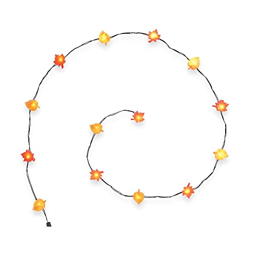 Department 56 Village Accessories Halloween Autumn Leaves Lit Figurine, 0.375