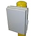 Altelix Pole Mount NEMA Enclosure 17x14x6 (14" x 9" x 4.5" Inside Space) Polycarbonate + ABS Tamper Resistant Weatherproof Rainproof Outdoor Equipment Enclosure
