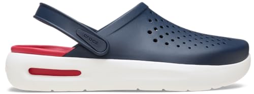 Crocs Unisex-Adult Inmotion Clogs, LiteRide Comfort, Slip On Shoes for Women and Men, Navy, 14 Women/12 Men2