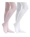 STELLE Girls' Ultra Soft Pro Dance Tight/Ballet Footed Tight (Toddler/Little Kid/Big Kid)(Ballet pink+White, XXS)