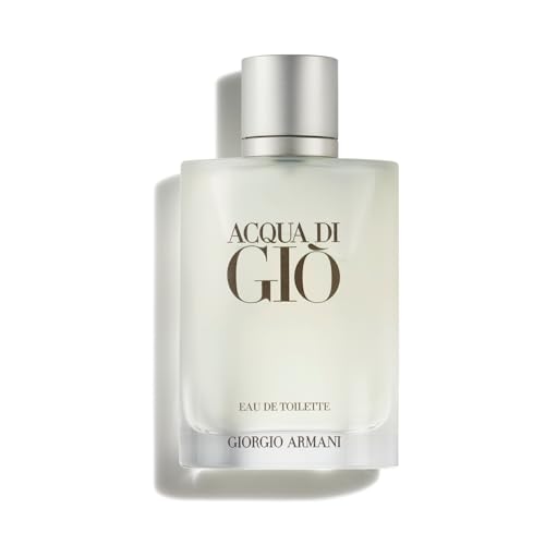 Armani Beauty - Acqua di Gio - Eau de Toilette - Cologne for Men - Long Lasting Fragrance with Bergamot notes, Jasmine, White Musks, Patchouli & Cedarwood – 3.3 Fl Oz