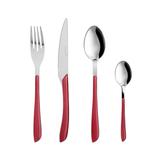 Set 24 posate acciaio Afrodite