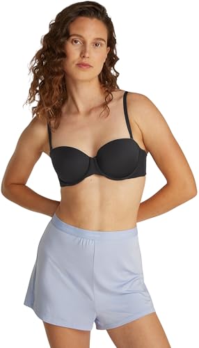Calvin Klein Damen Trägerloser BH Lightly Lined mit Stretch, Schwarz (Black), 80A – Ansicht 3