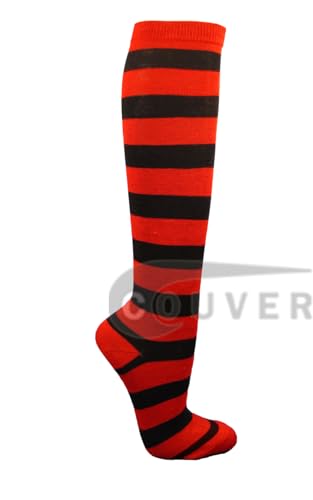 Image of SocksKnee Women Multi-Pack Colorful Variety Design Assorted Activewear Knee-High Stocking Socks, 9-11