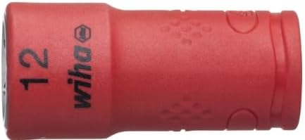 [Set of 2] wiha HQZ309 1/4 "SQ Insulated Hex Socket (Nut Driver) H 0.5 inches (12 mm)