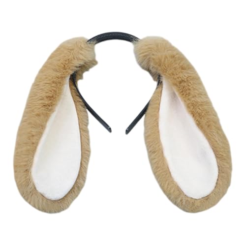 Hasenohren Haarreif, Hasen Ohren Haarreifen Plüsch Hasenohren Stirnband Haarbänder Kaninchenohren Haarreif Ostern Bunny Kostüm Cosplay Karneval...