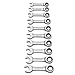 GEARWRENCH 10 Pc. 12 Point Stubby Ratcheting Combination Metric Wrench Set - 9520D