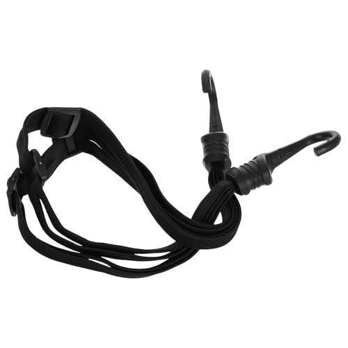 EPIGEIST バイクヘルメット用伸縮ロープ 弾性フック付き 荷物固定バンド アウトドアキャンプ 自転車ラック テント 車載対応