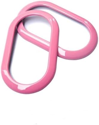 Frame Sticker Decoration Door Handles Bowl Decoration Frame Car Stickers Compatible with Mercedes Compatible with Benz Smart 453 Compatible withtwo Compatible withfour(Red 2pcs)