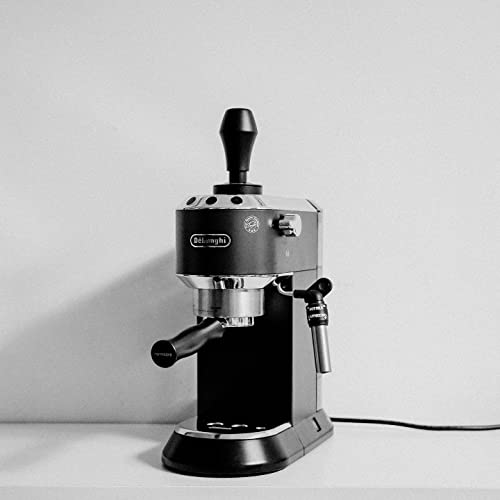 Image of Normcore 51mm Espresso Tamper - Spring-loaded Tamper - Barista Tools - Barista Coffee Tamper with Anodized Aluminum Tamper Stand Holder - Stainless Steel Flat Base