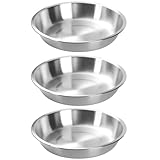 Acier inoxydable : fabriqués en acier inoxydable de haute qualité, ces moules à tarte résistent à la rouille et à la corrosion, garantissant une durabilité et un contact alimentaire sûr pour tous vos besoins de cuisson