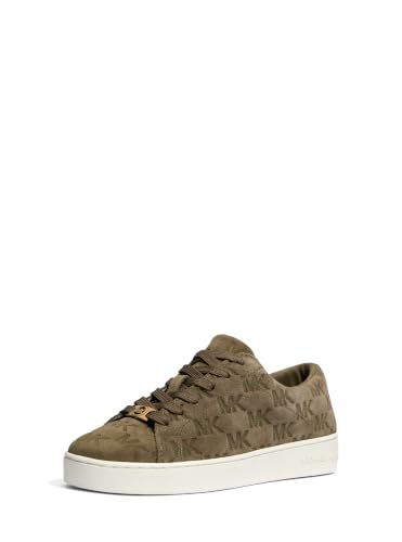 Image of Michael Kors Women's Keaton Lace Up Suede Sneaker
