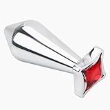 Anal Butt Plug Adult Sex Toy Anal Sex Toys for Couples Smooth Butt Plug with Crystal Diamond Adult Products Metal Anal Plug Erotic