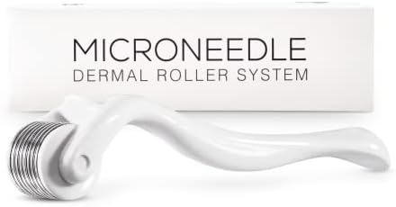 Shapiro MD Microneedle Dermal Roller, 0.25 mm Needles, Painless Design | Exfoliate and Invigorate Scalp, Microneedling Tool for Men and Women