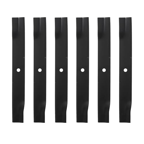 BCQNXX 797696 601124 High Lift Mower Blades Set for Hustler 54" Mower, Replaces 797704 797712 601012 601013 602416, Compatible with Raptor SD Fastrak Super Z Series (6PACK) by BCQNXX - Used condition - US$29.01