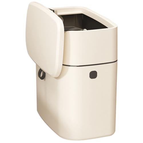 Poubelle suspendue cuisine 12l plastique PP couvercle étanche sans perçage