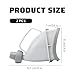 Xoeryoy 2Pcs Portable Urinal for Men, Safe Emergency Women Male Urine Bottle, Spill Proof Reusable Pee Urine Bottle for Camping Travel Traffic