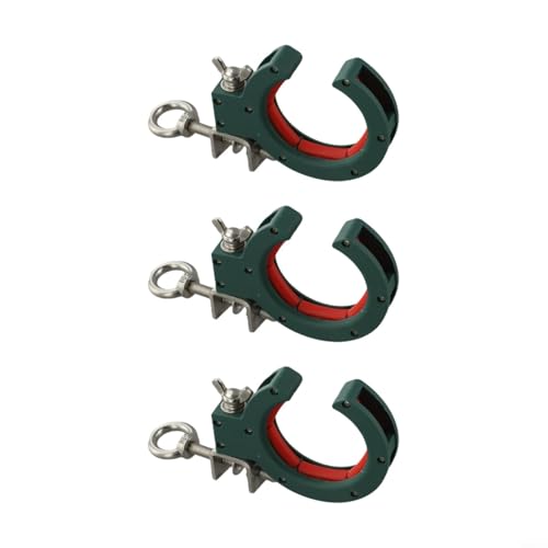 Outil auxiliaire de poulie de câble avec serre-fil pour tirer les fils et utiliser le plateau de câblage, fabriqué à partir de matériaux en nylon renforcé et acier inoxydable (bleu)