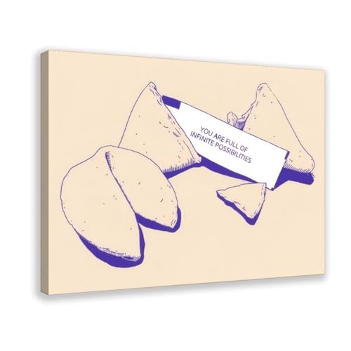 Poster sur toile à offrir pour une crémaillère - Déco murale à citations 30x45 cm