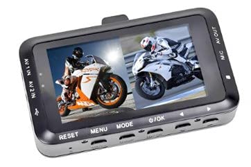 Say1st SETO 3 Inch Display Two Camera Vehicle CCTV for All Cars Scooter Bike Three Wheeler Commercial Cargo Vehicles