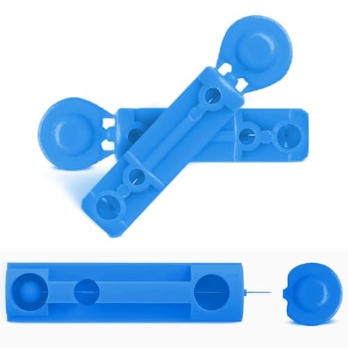 100 x Universal - Lanzetten für alle gängigen Stechhilfen I Sterile Einweglanzetten I Blutlanzetten I Sicherheitslanzetten für Blutentnahme I Blutzuckermessung I Diabetes