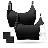 Upgraded Momcozy Hands Free Pumping Bra: Newest version designed by professional pumping bra designers have enhance the appearance of the hand free pumping bras for women and make pumping bra more ergonomic and nice fitting. And the pumping bras are ...