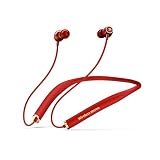 Mosonnytee Earbuds Wireless Neckband Bluetooth Headphones with Noise Cancelling Headphones with Microphone and Waterproof Sweat Resistant for Women Men Compatible with Android ISO