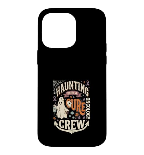 Haunting For A Cure Oncology Crew �n���E�B�� �i�[�X�V���c �X�}�z�P�[�X iPhone 14 Pro Max �p