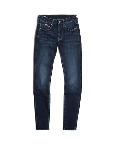 Miniatura 5 de G-Star Jeans 3301 Skinny Para Mujer, Azul Dk Aged D05175-8968-89 , 32w 34l