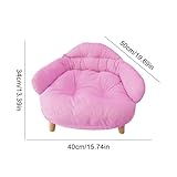 Hundestuhl – Haustiersofa | Eckhundebett | Sofas und Stühle für Hunde | Hundesofabett | Abnehmbare Couch Hundebett Hundesofa Couch | Weicher Haustiercouchstuhl, atmungsaktives Katzennestbett für das W
