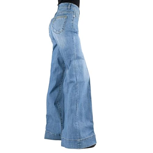 Wide Leg High Waist Jeans