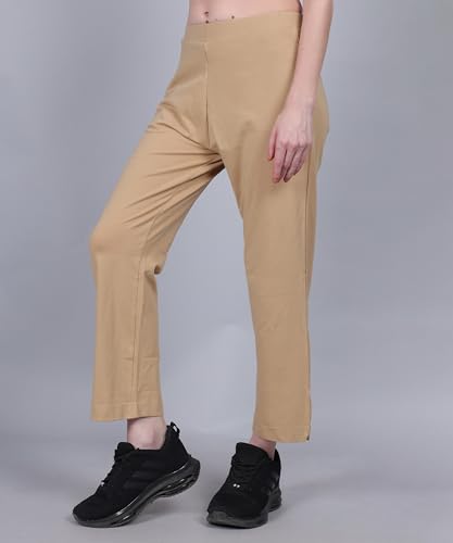 Image of Women's Cotton Light Weight Comfortable, Stretchable, Breathable & Soft Pant Style Jeggings