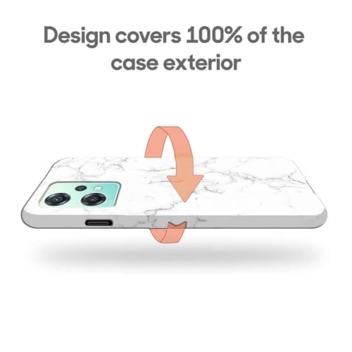 Image of COLORflow Back Cover Compatible with OnePlus Nord CE 2 Lite 5G | Beautiful White Marble | Designer Printed Hard CASE Bumper Back Cover Compatible with OnePlus Nord CE 2 Lite 5G