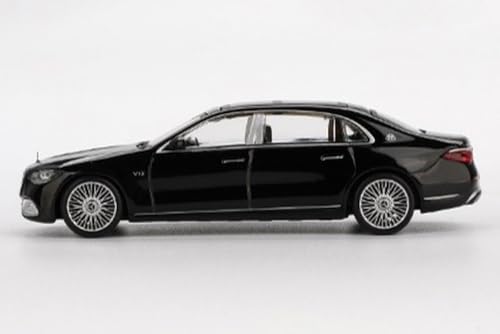 Mini GT Mercedes-Maybach S680 1:64 negro miniatura 3