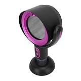 Exaustor de Cozinha Portátil Com íon Negativo de íon Negativo Alimentado por USB 2 Velocidades para Apartamento 5V 8W (Preto Roxo)