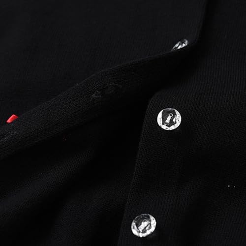 2025 Fall Fashion Cardigan for Girls Button Bows Long Sleeve Casual Loose Round Neck Winter Vacation Coat Size 2-144