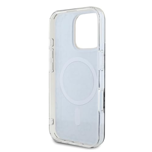 Coque iPhone 16 Pro Max Guess IML compatible Magsafe rigide antichoc - 6