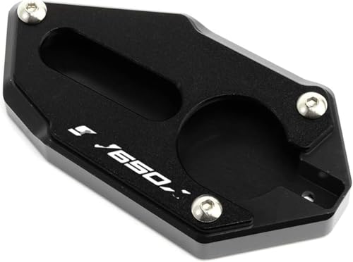 Support béquille latérale Suzuki SV650 anti enfoncement pour parking et herbe